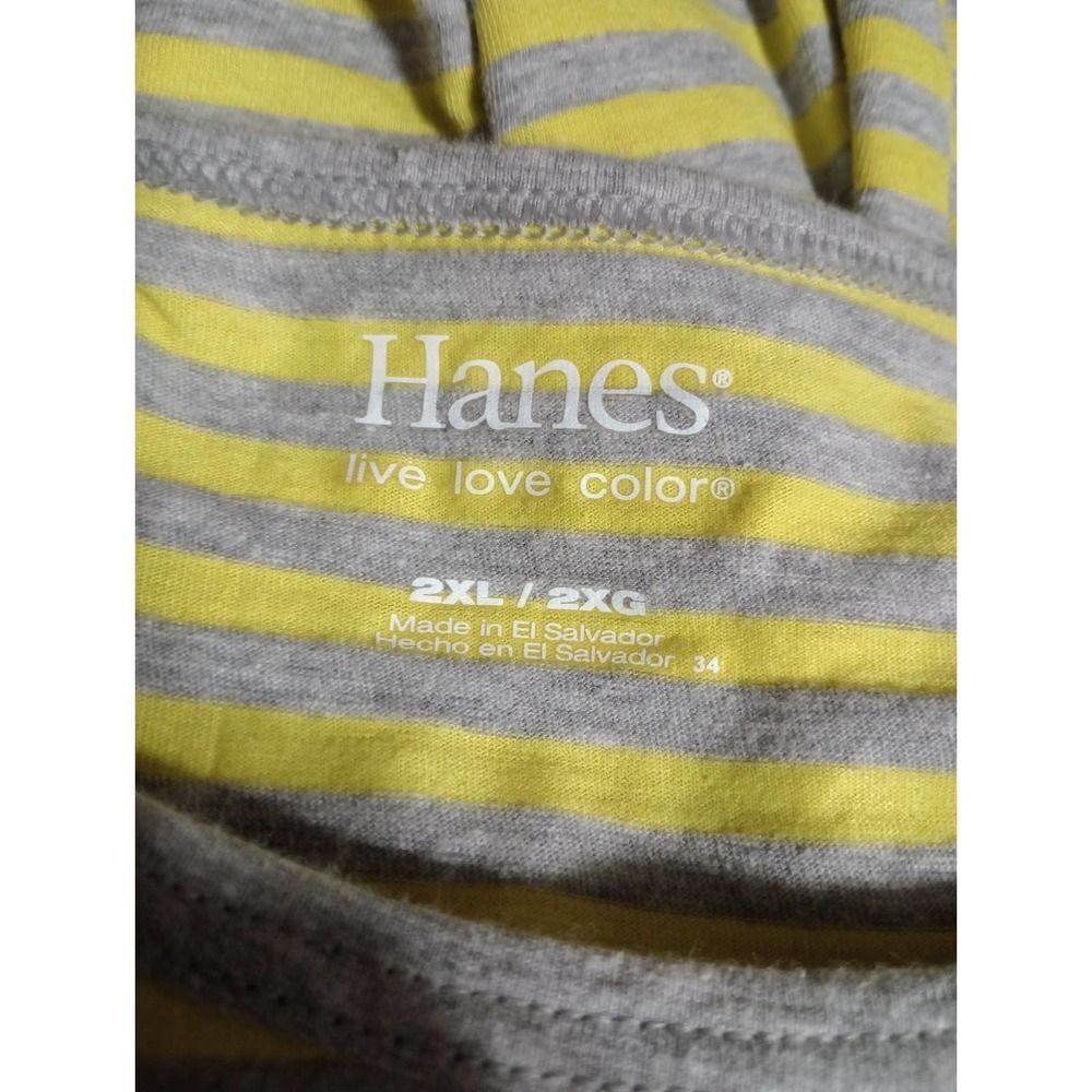 Hanes Shirt Ladies 2x Classic Core Gorp Core - Picture 4 of 6